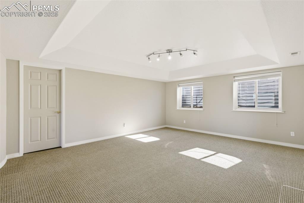 Image 34 of 50: Basement Bonus Area and Large Storage Room!