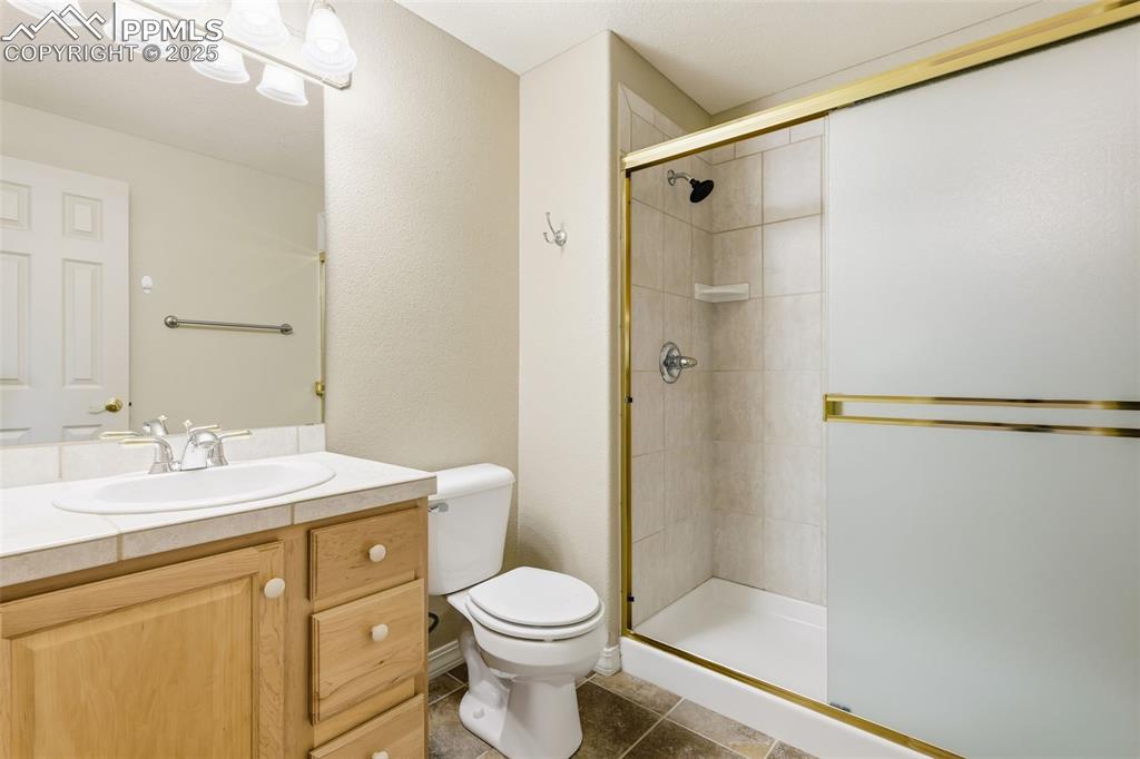 Image 37 of 50: 3/4 En Suite Basement Bathroom!