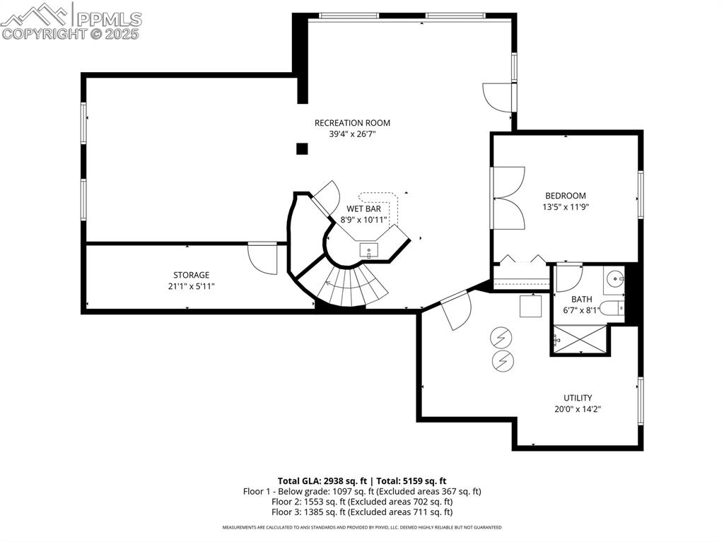 Image 50 of 50: Basement Floor Plan!