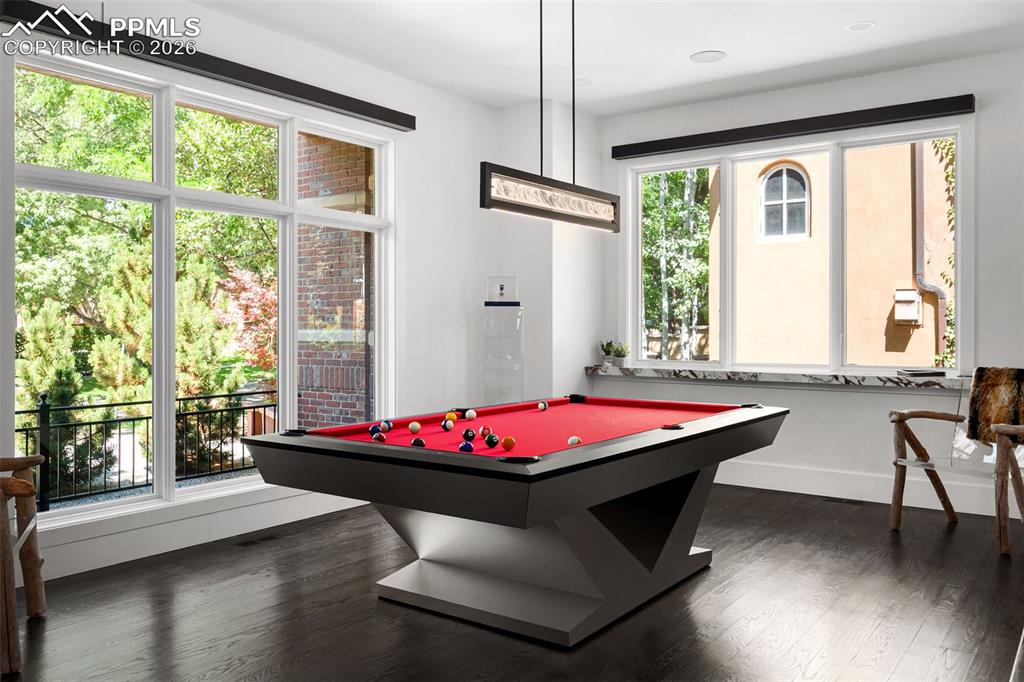 Image 16 of 50: Billiards Area Could Also Be Formal Living Room