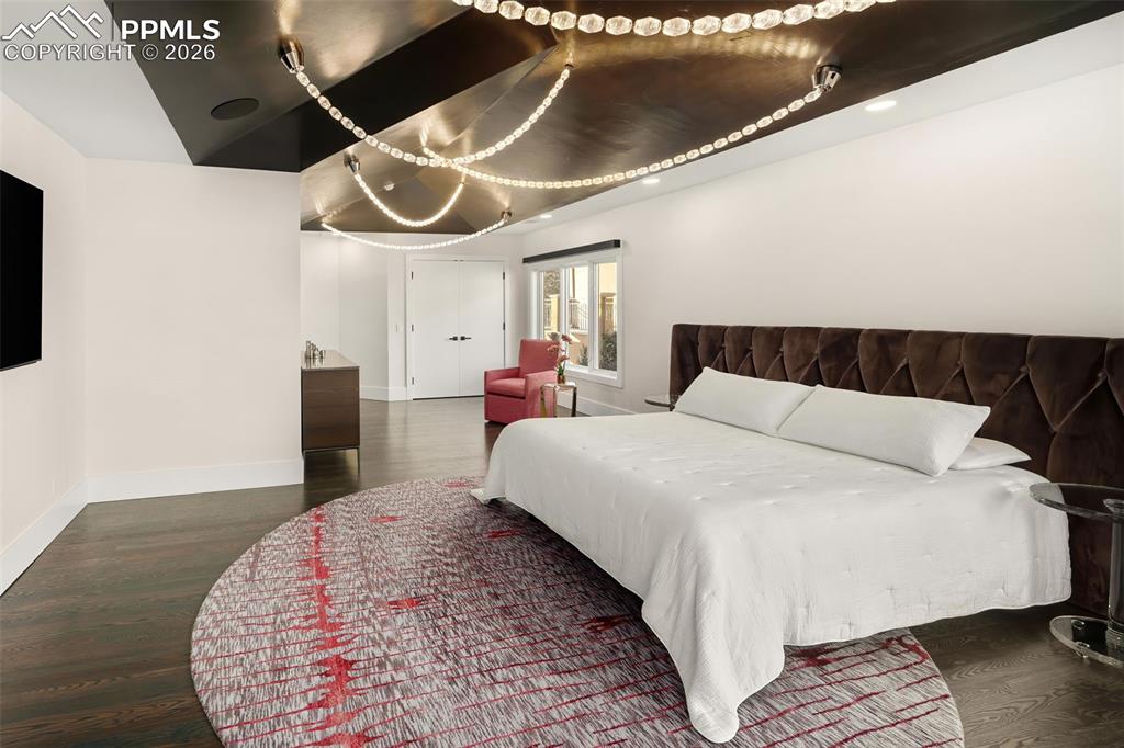 Image 19 of 50: Custom Lighting Accents The Ceiling Design Features