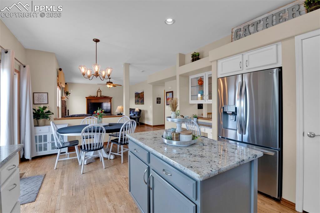 Image 13 of 50: Fully updated kitchen with stainless appliances, pantry, plenty of prep spa