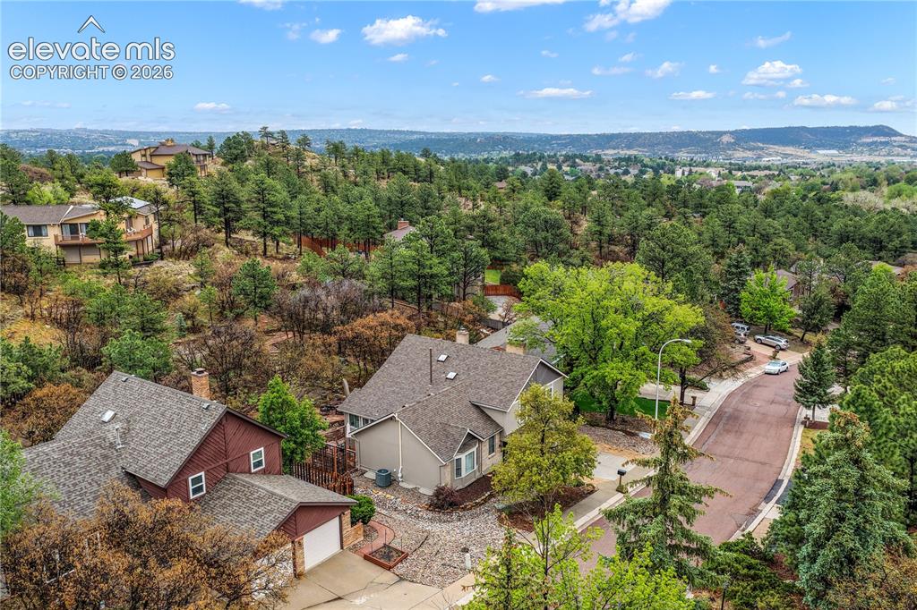 Image 50 of 50: Back aerial view of home