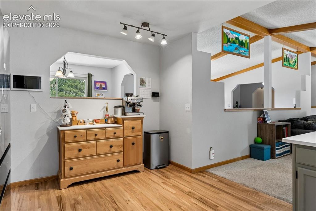 Image 7 of 30: Coffe bar nook in the kitchen