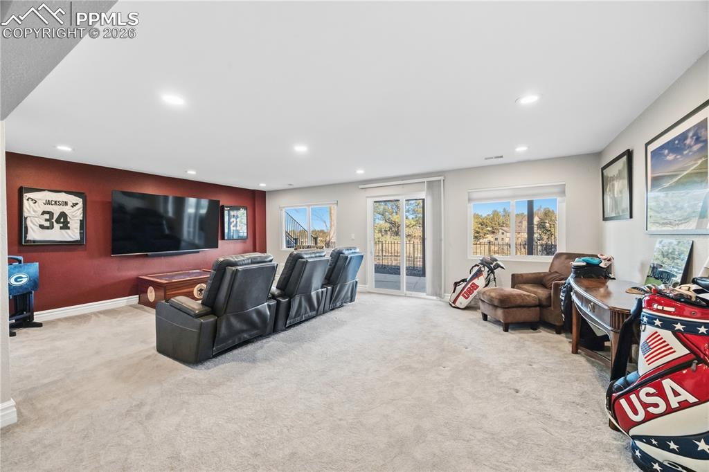 Image 36 of 50: Media Room