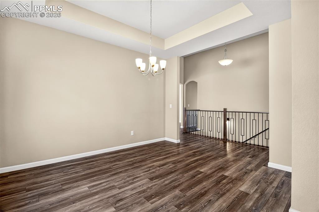 Image 9 of 41: Spacious dining room on main level.