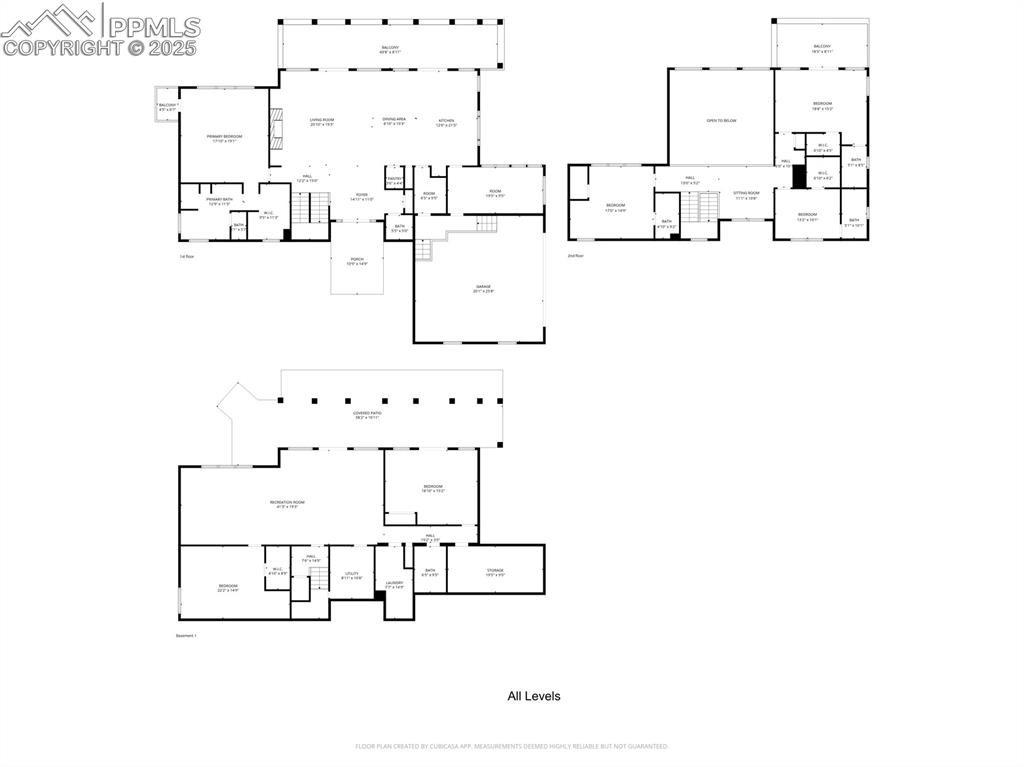 Image 50 of 50: All level floor plan