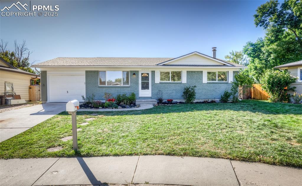 Caption: Front of Structure