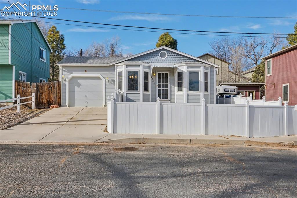 Caption: Front of Structure