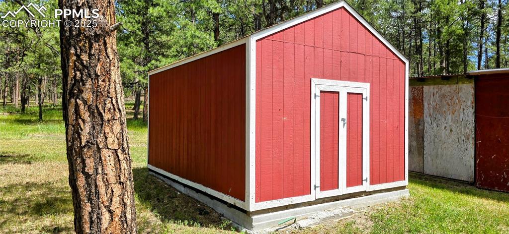Image 44 of 48: View of shed