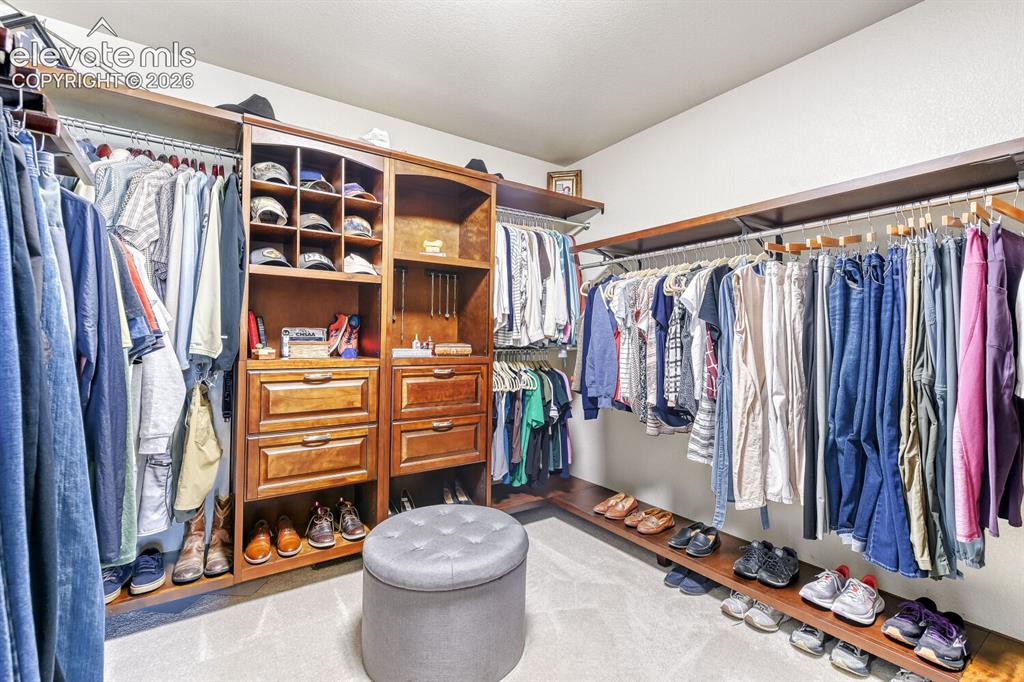 Image 17 of 28: Primary Closet