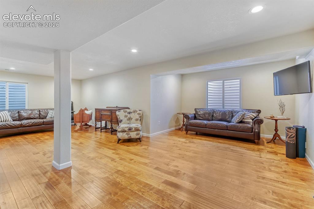 Image 21 of 28: Basement family Room