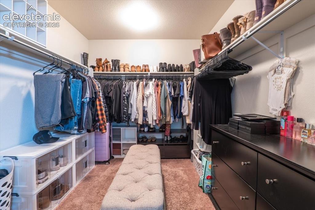 Image 28 of 50: Huge walk-in closet in Primary Bath! We