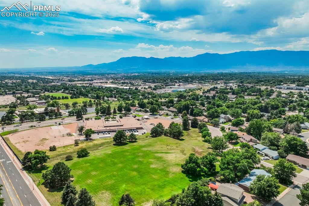Image 34 of 37: Drone / aerial view of mountains