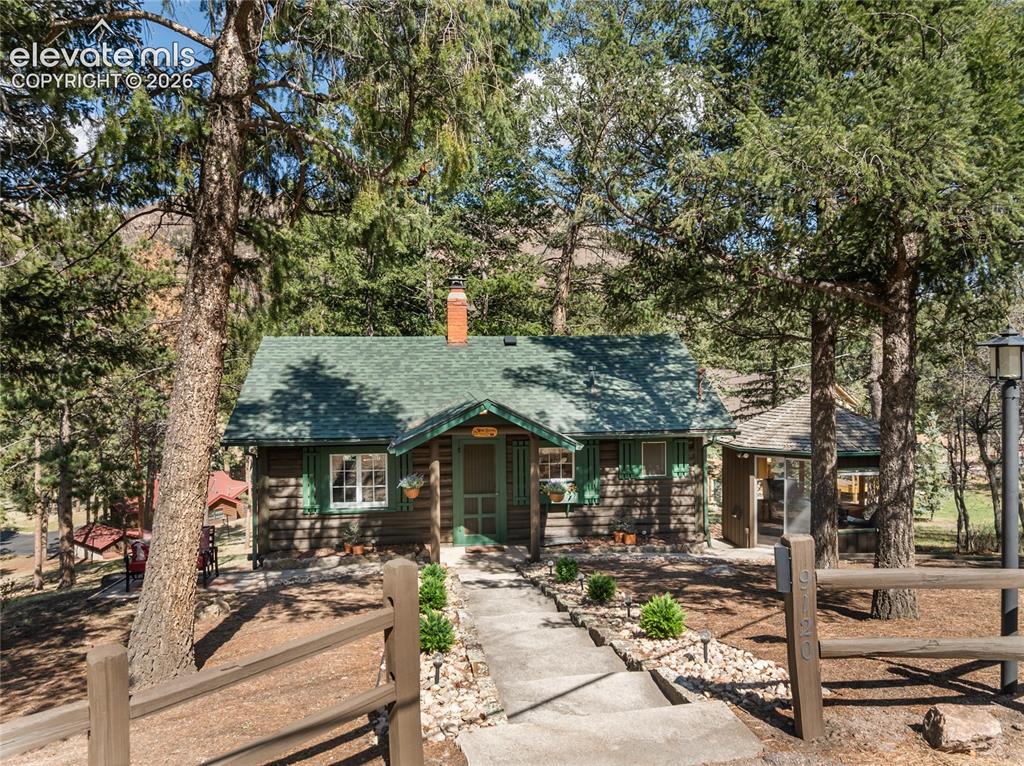 Image 1 of 38: When you think of storybook cabin in the mountains...this is it!