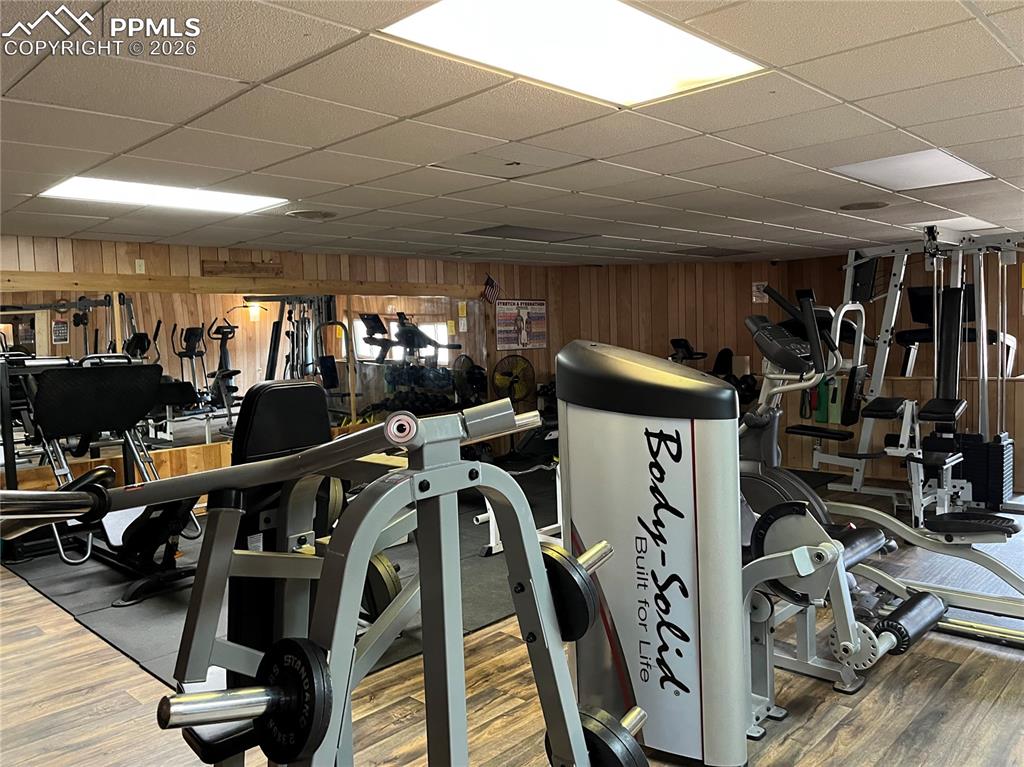 Image 5 of 13: Well equipped Gym in subdivision club house along with showers and changing