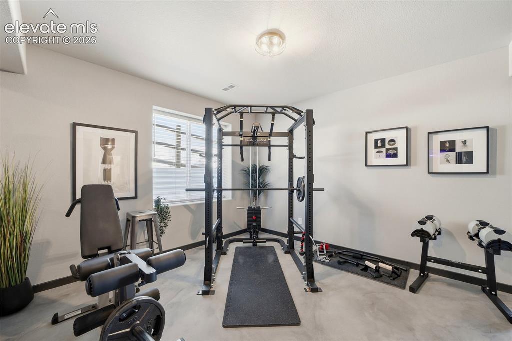 Image 32 of 50: Basement Gym