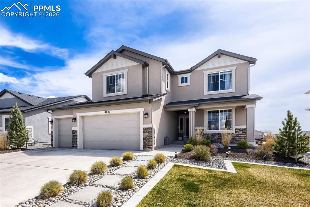 Caption: Front of Structure