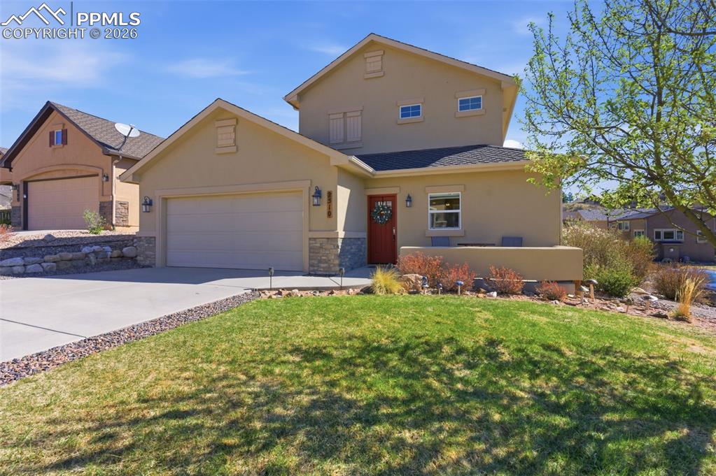 Image 38 of 50: Bedroom with light colored carpet
