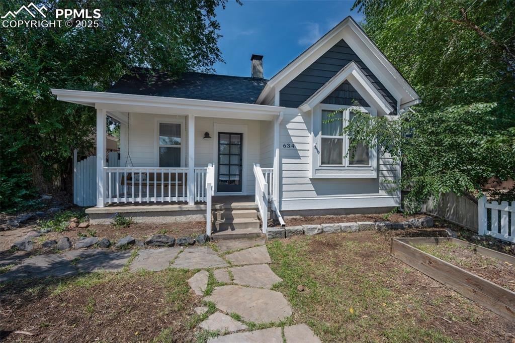 Caption: Front of Structure