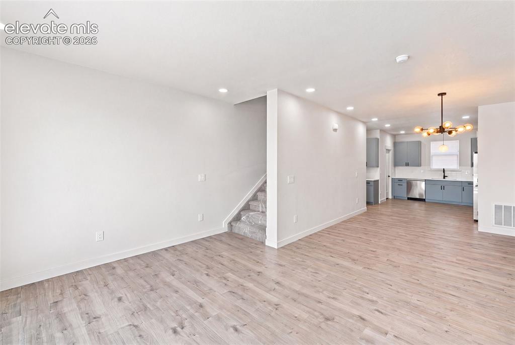 Image 12 of 21: image is from the model unit. subject property has same finishes.