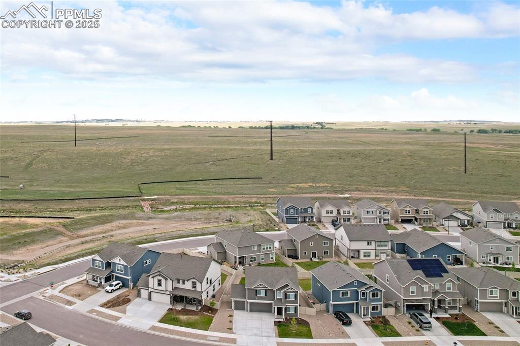 Image 45 of 50: Aerial view of residential area
