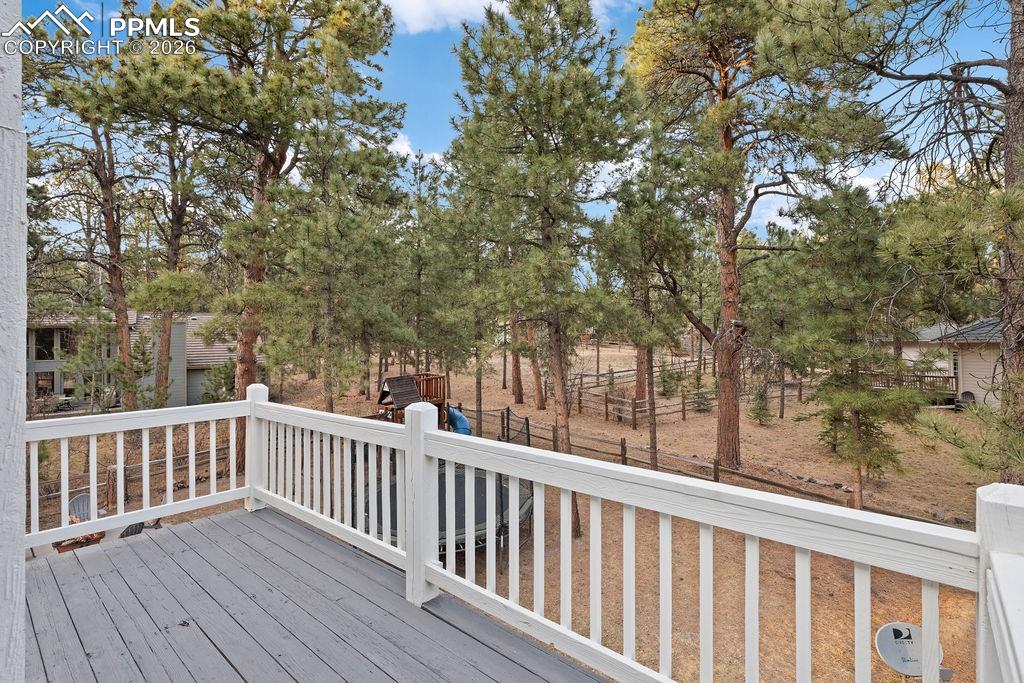 Image 30 of 38: Deck/Balcony off Primary Bedroom