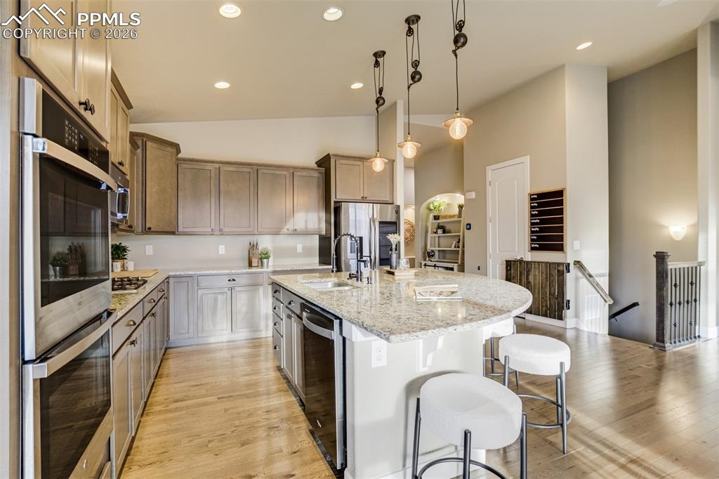 Image 10 of 49: If you run out of counter space or cabinet space here, you need an interven