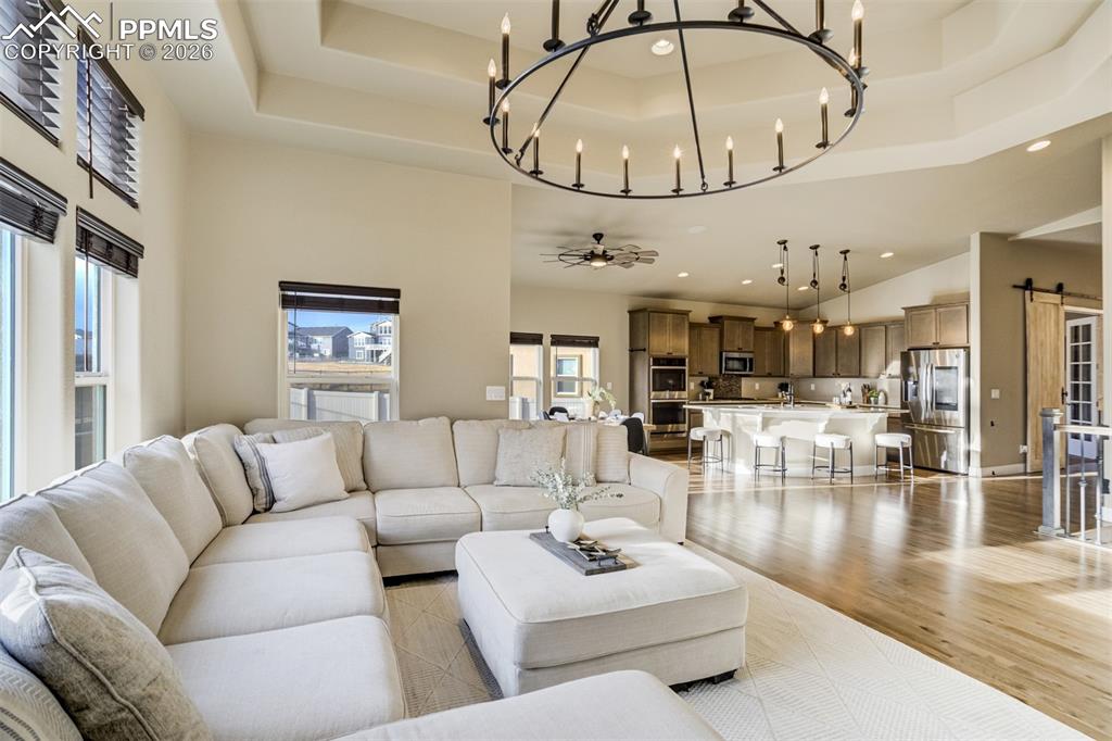 Image 6 of 49: Ideal for hosting holidays, casual get-togethers, or dramatically flopping 