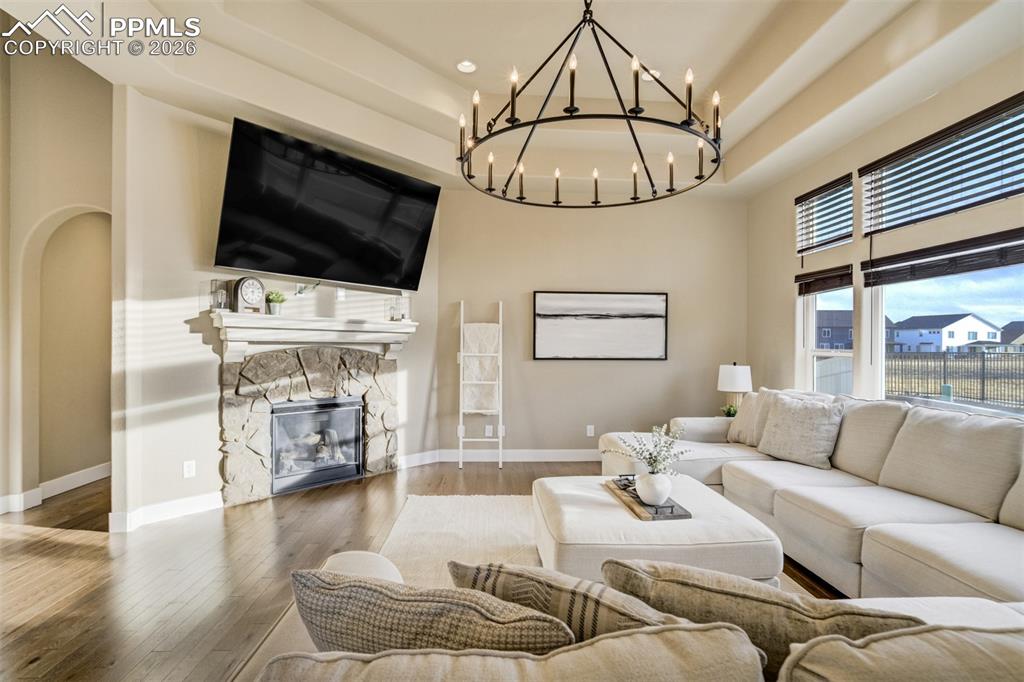 Image 7 of 49: Cozy enough for quiet nights, but big enough to handle a full house when ev