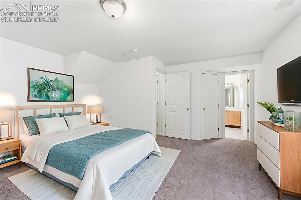 Image 27 of 45: Virtually staged - bedroom #4 as bedroom