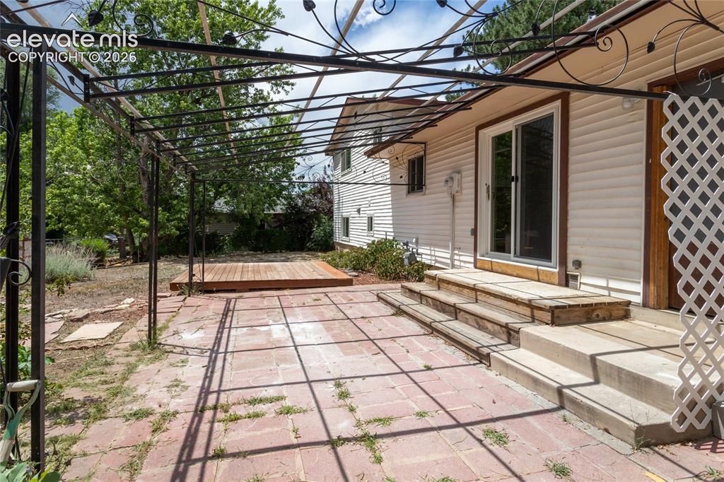 Image 36 of 46: Back patio