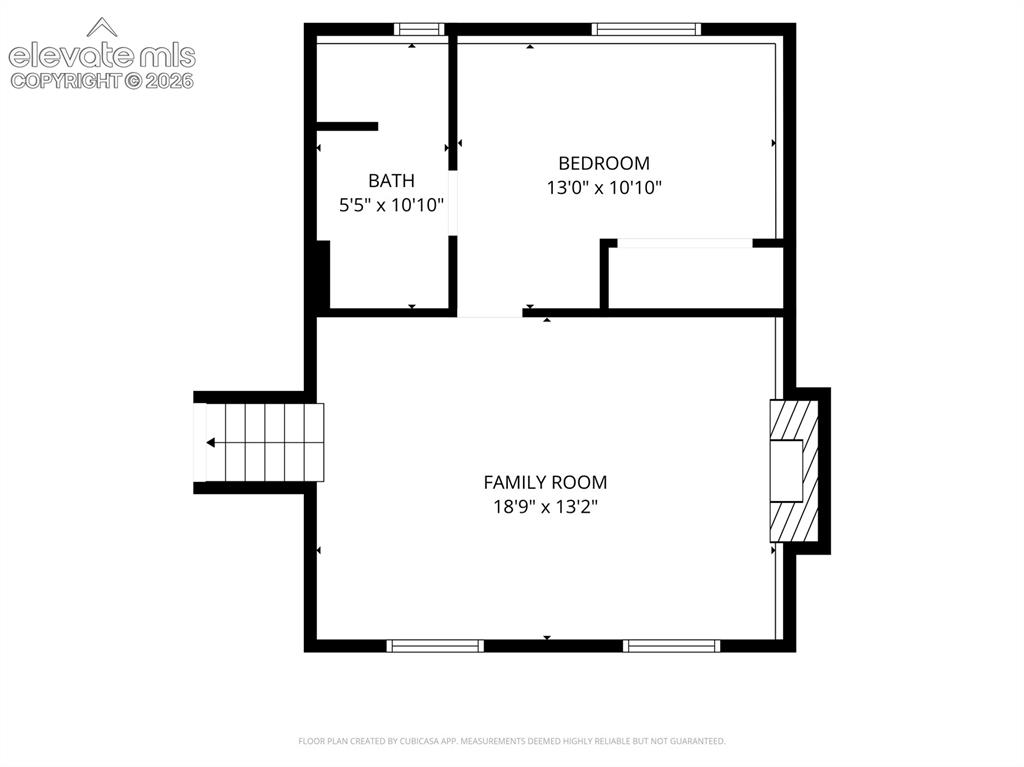Image 43 of 46: All measurements are approximated by CubiCasa and should be verified by the
