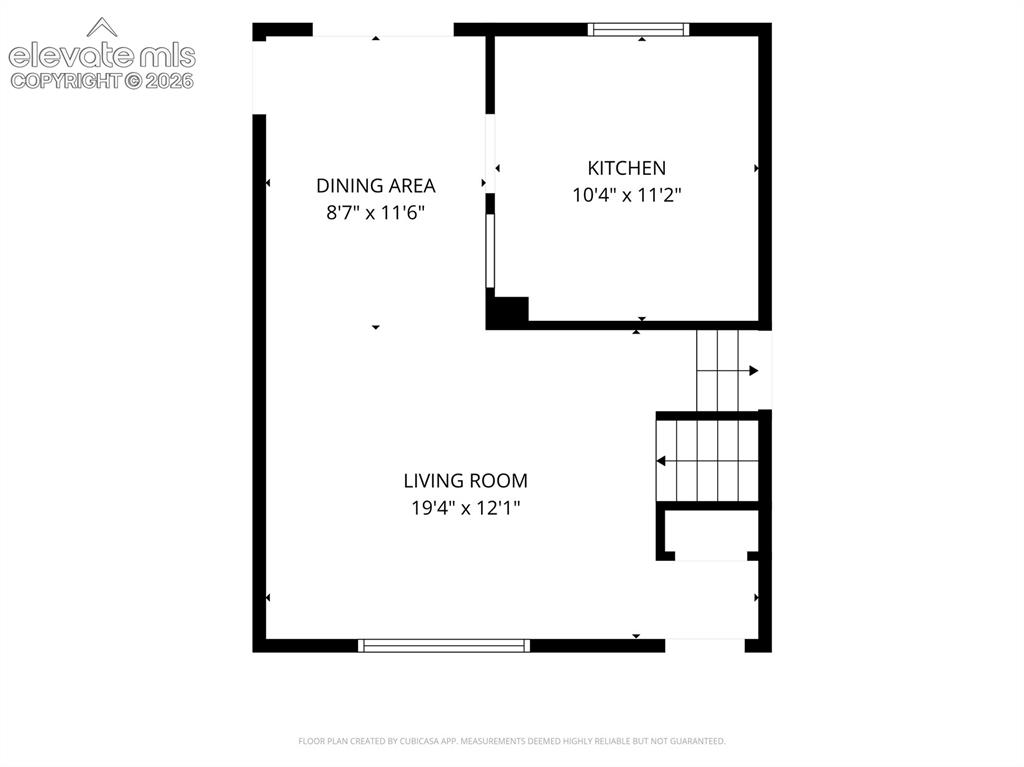 Image 44 of 46: All measurements are approximated by CubiCasa and should be verified by the
