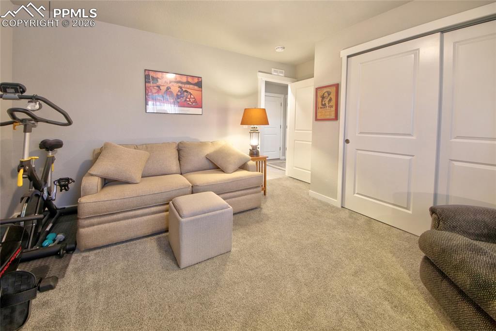 Image 20 of 25: Bedroom 2 on lower level