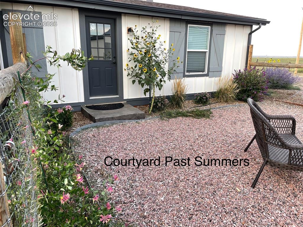 Image 41 of 42: Courtard in past