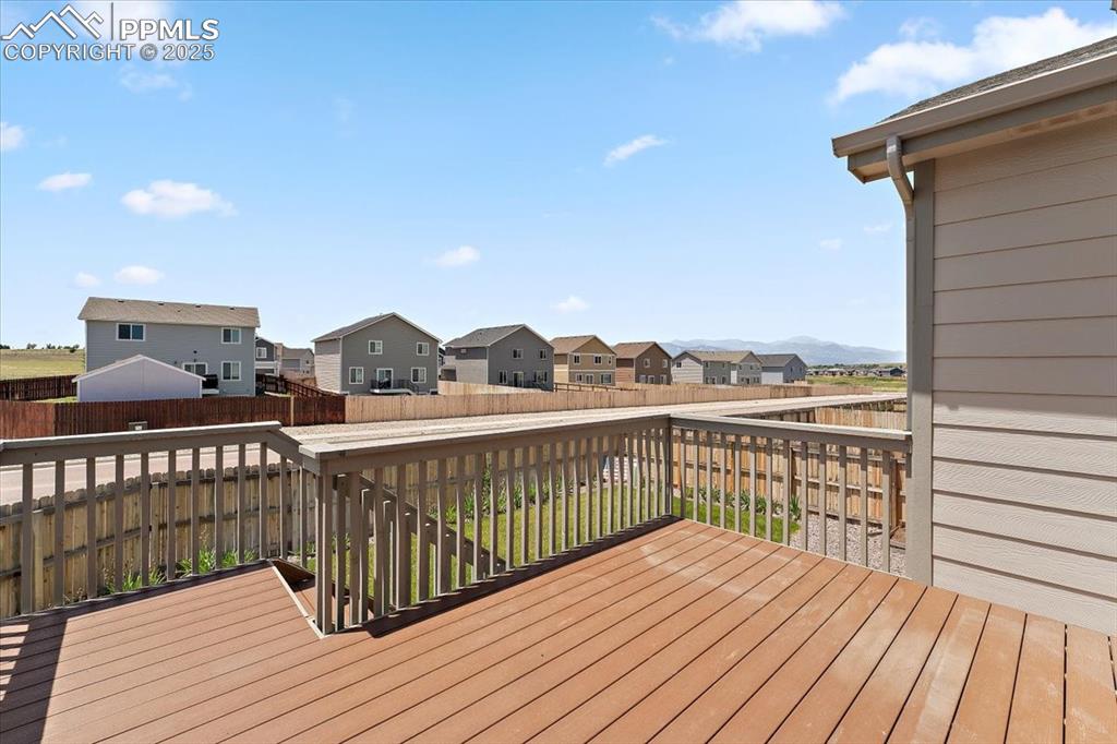 Image 26 of 48: Amazing deck with mountain views