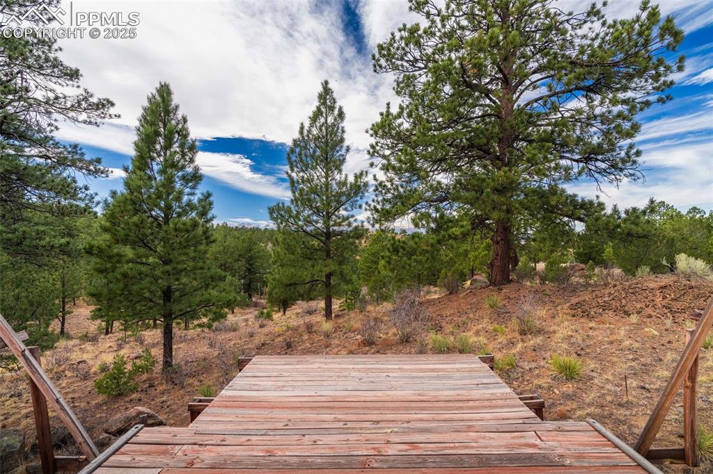 Image 4 of 25: Dock featuring a wooden deck