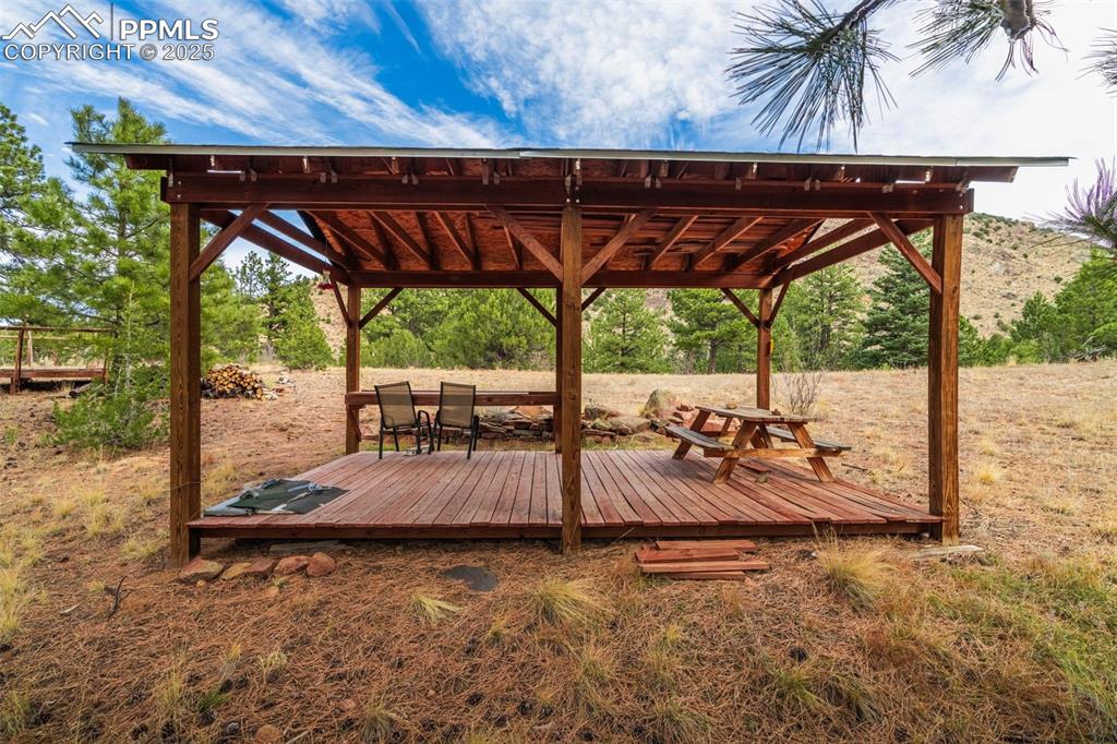 Image 9 of 25: View of wooden deck