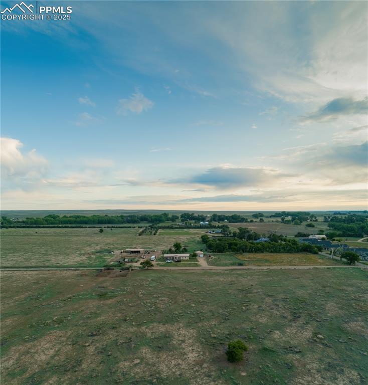 Image 15 of 50: Aerial view of sparsely populated area