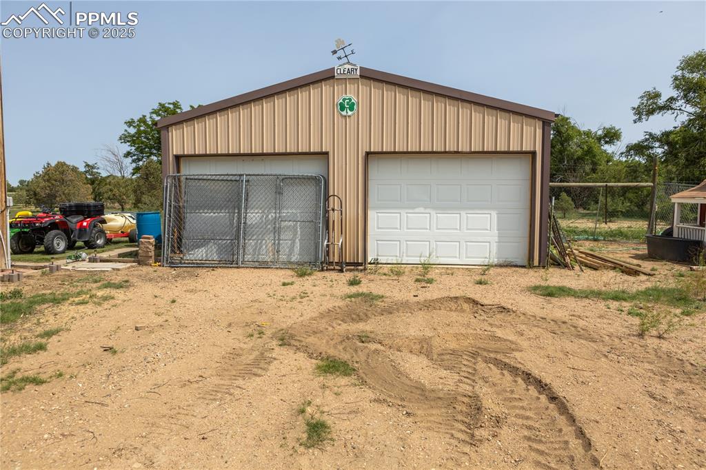 Image 45 of 50: View of detached garage