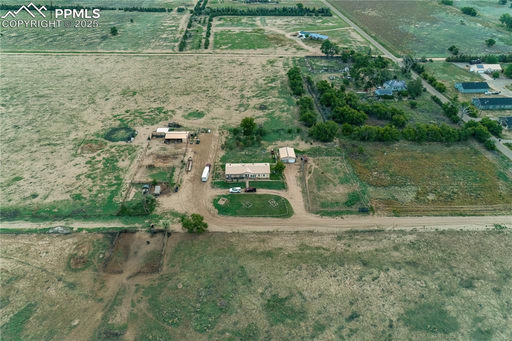 Image 6 of 50: Aerial overview of property