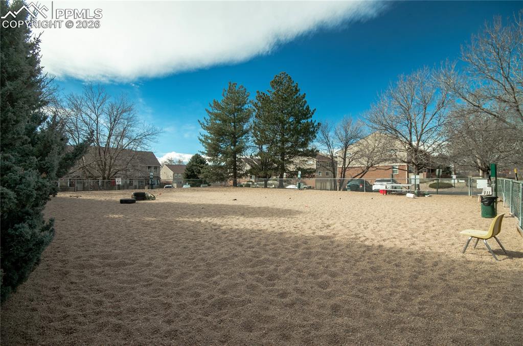 Image 33 of 35: Complex dog park area