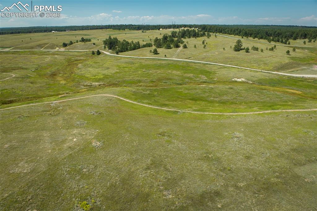 Caption: Aerial overview of property