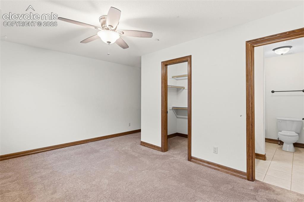 Image 34 of 48: Upstairs Bedroom with en-suite bath