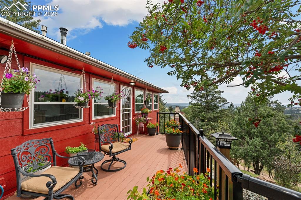 Image 36 of 45: 10’ x 19’ Composite Deck with Steel Railing!