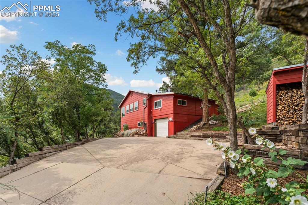 Image 40 of 45: Long Drive Way to this One-of-a-Kind Mountain Escape!