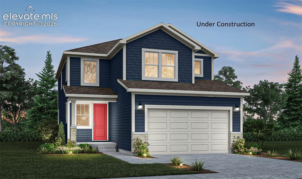 Caption: Front of Structure