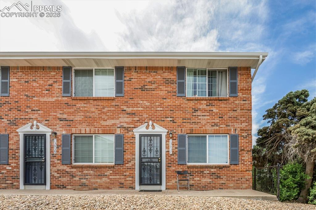 Caption: Front of Structure