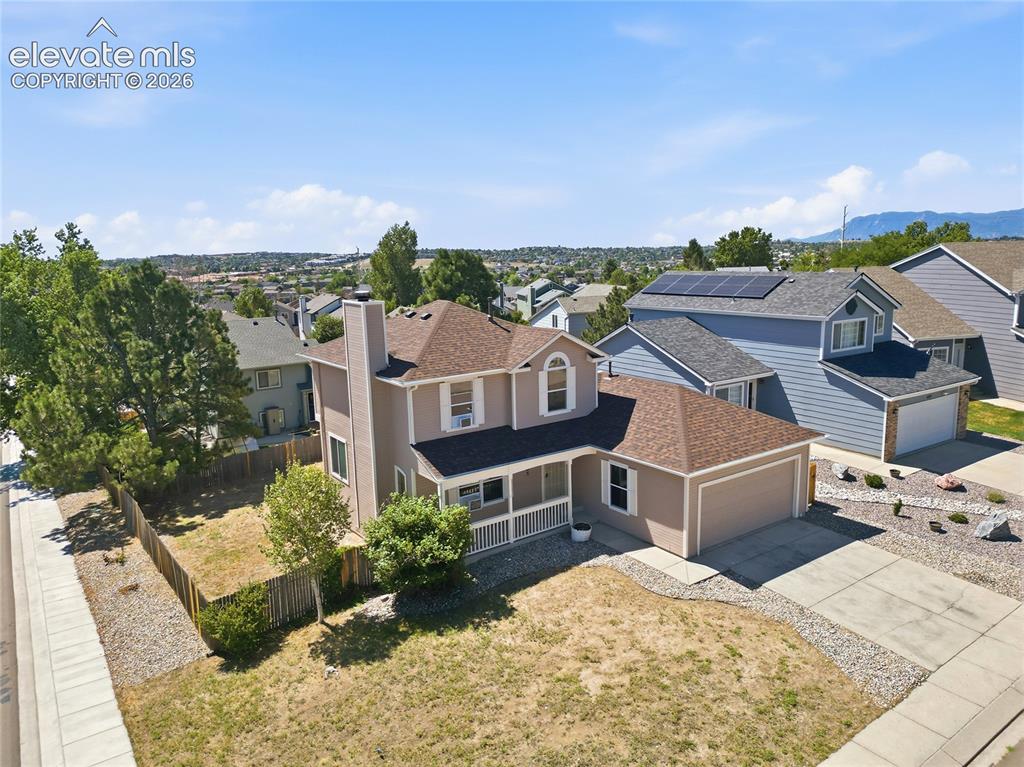 Caption: Aerial View